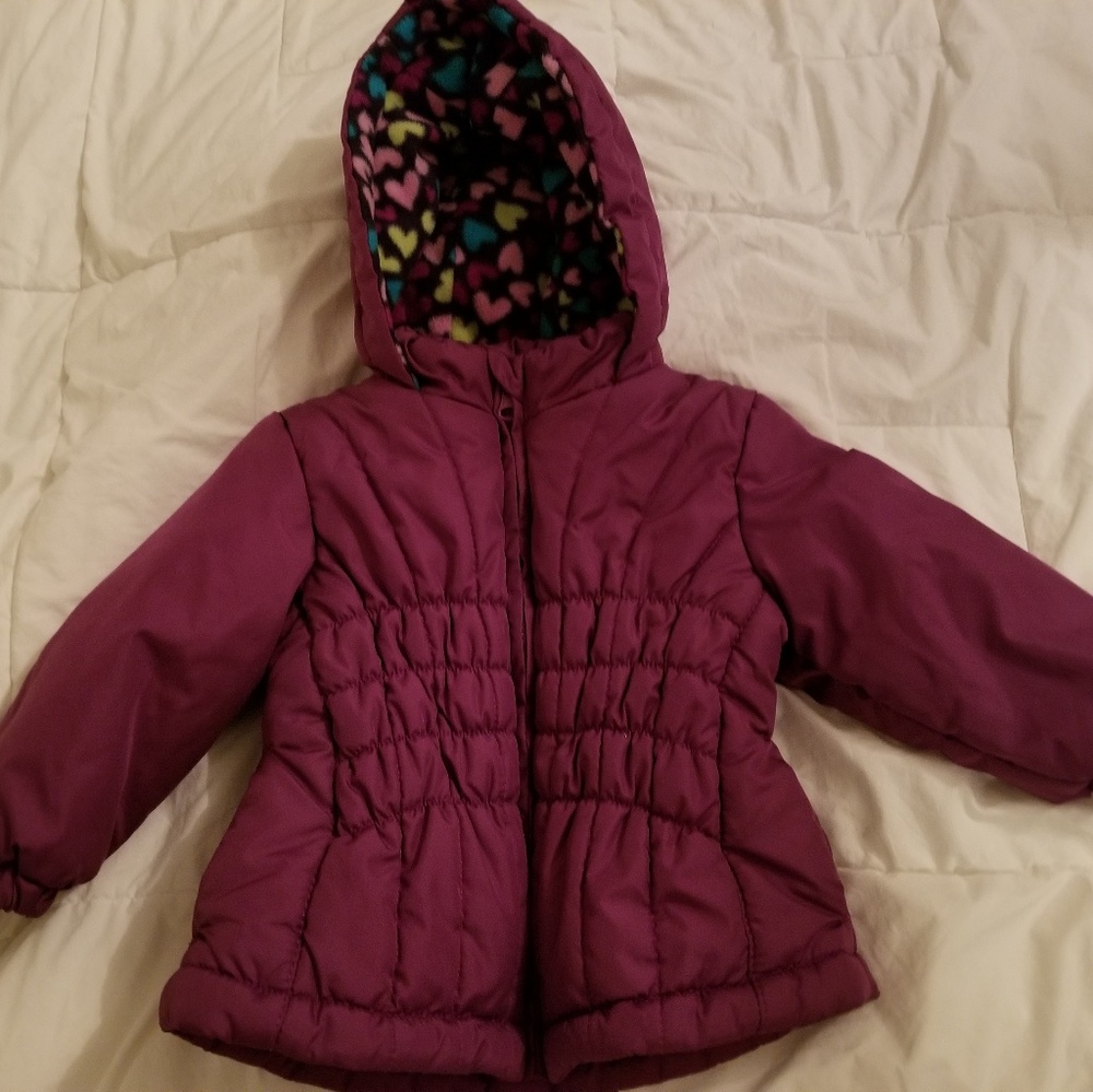 Oshkosh B'gosh infant purple jacket, 12 months